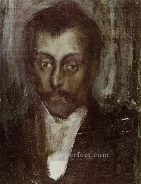 Retrato de un hombre 1895 Pablo Picasso Pinturas al óleo